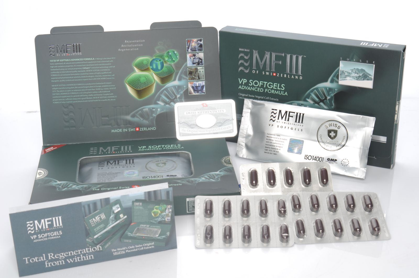 MFIII植物活性胶囊改良新配方
